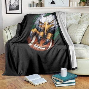 Philadelphia Fan Throw Blanket Green Eagles Sport Game Day TS11 Print Your Wear