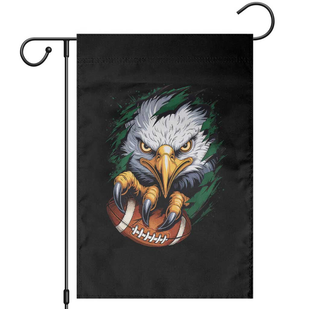 Philadelphia Fan Garden Flag Green Eagles Sport Game Day TS11 Black Print Your Wear