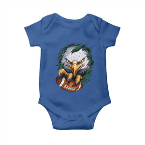 PFE Football Game Green Sport Lovers Baby Onesie TS11 Royal Blue Print Your Wear