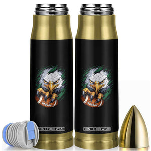 PFE Football Game Green Sport Lovers Bullet Tumbler TS11 Black Print Your Wear