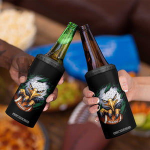 PFE Football Game Green Sport Lovers 4 in 1 Can Cooler Tumbler TS11 Print Your Wear