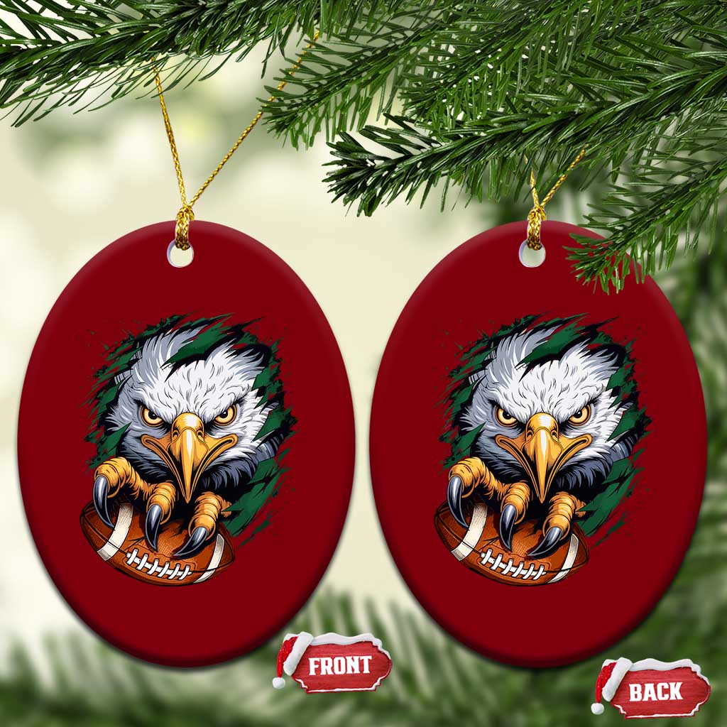 PFE Football Game Green Sport Lovers Ceramic Ornament TS11 Print Your Wear