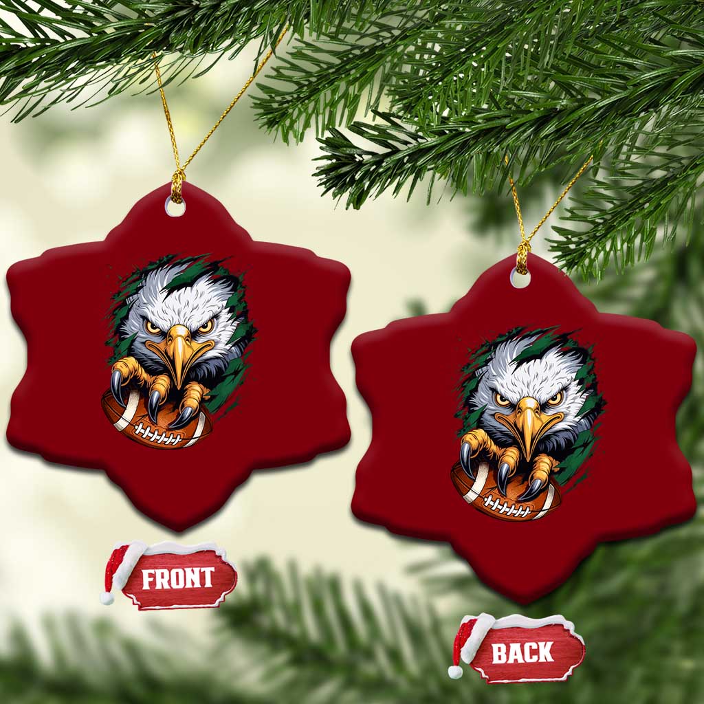 Philadelphia Fan Ceramic Ornament Green Eagles Sport Game Day TS11 Print Your Wear