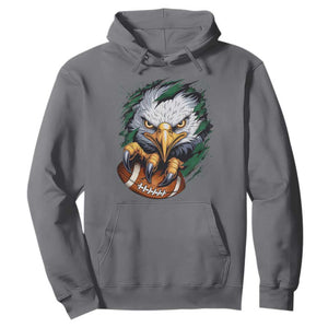 Philadelphia Fan Hoodie Green Eagles Sport Game Day TS11 Charcoal Print Your Wear