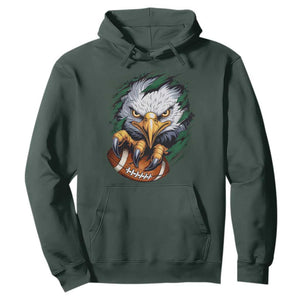 Philadelphia Fan Hoodie Green Eagles Sport Game Day TS11 Dark Forest Green Print Your Wear