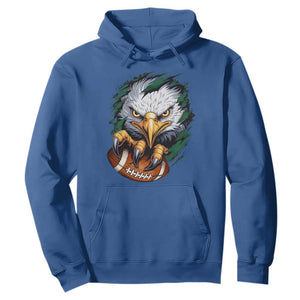 Philadelphia Fan Hoodie Green Eagles Sport Game Day TS11 Royal Blue Print Your Wear