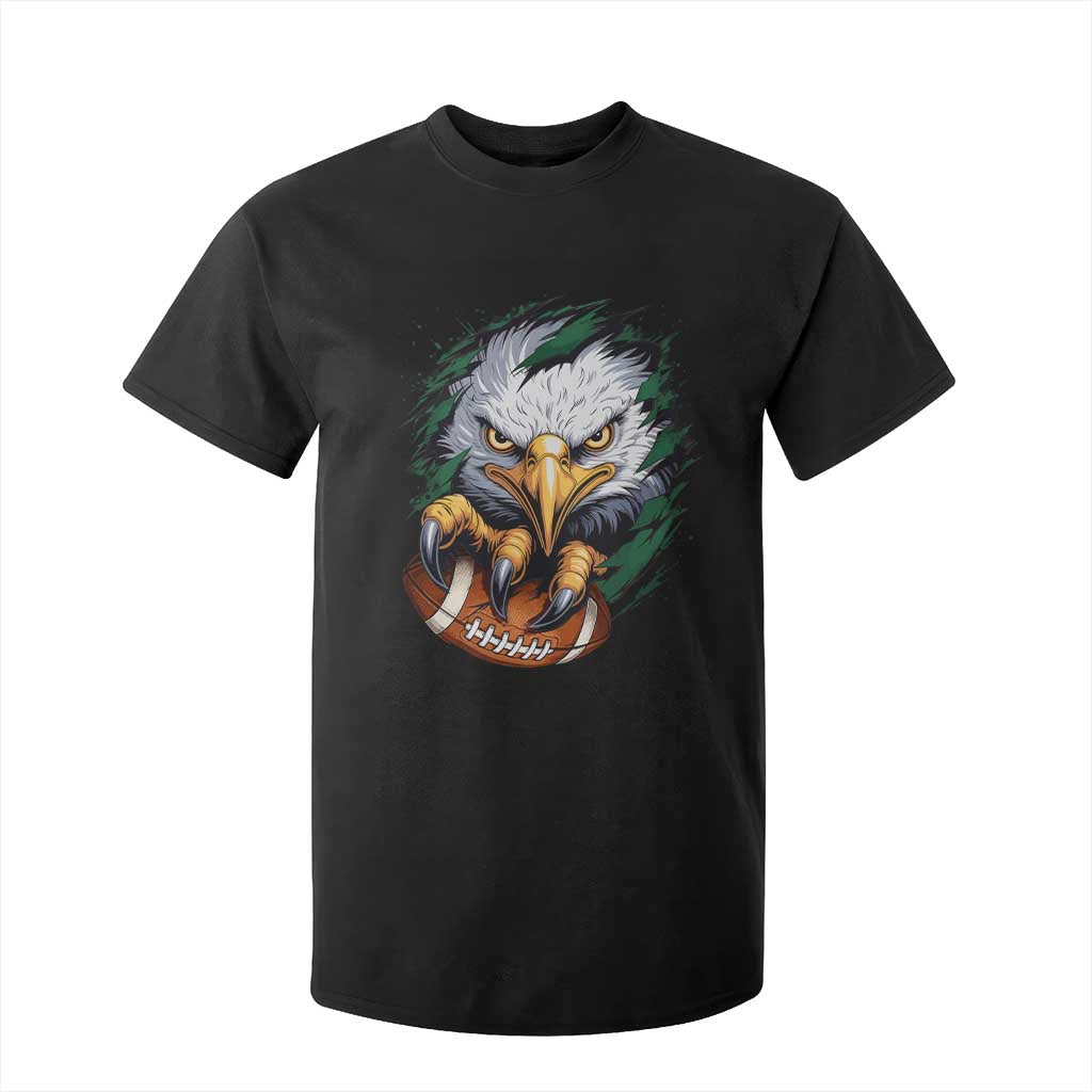 Philadelphia Fan T Shirt For Kid Green Eagles Sport Game Day TS11 Black Print Your Wear