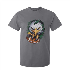 Philadelphia Fan T Shirt For Kid Green Eagles Sport Game Day TS11 Charcoal Print Your Wear