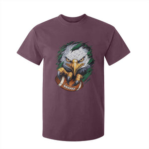 Philadelphia Fan T Shirt For Kid Green Eagles Sport Game Day TS11 Maroon Print Your Wear