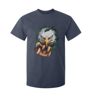 Philadelphia Fan T Shirt For Kid Green Eagles Sport Game Day TS11 Navy Print Your Wear