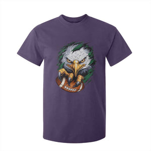Philadelphia Fan T Shirt For Kid Green Eagles Sport Game Day TS11 Purple Print Your Wear