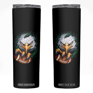 PFE Football Game Green Sport Lovers Skinny Tumbler TS11 Black Print Your Wear
