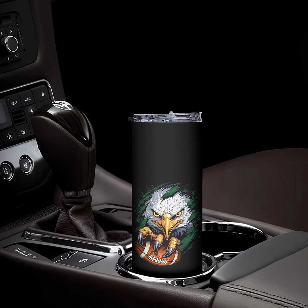 PFE Football Game Green Sport Lovers Skinny Tumbler TS11 Print Your Wear