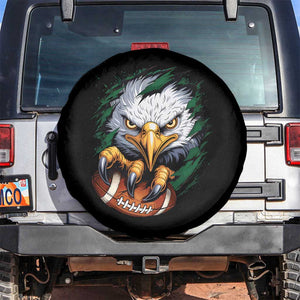 PFE Football Game Green Sport Lovers Spare Tire Cover TS11 No hole Black Print Your Wear