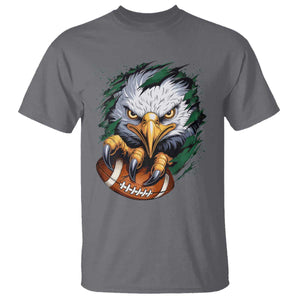 Philadelphia Fan T Shirt Green Eagles Sport Game Day TS11 Charcoal Print Your Wear