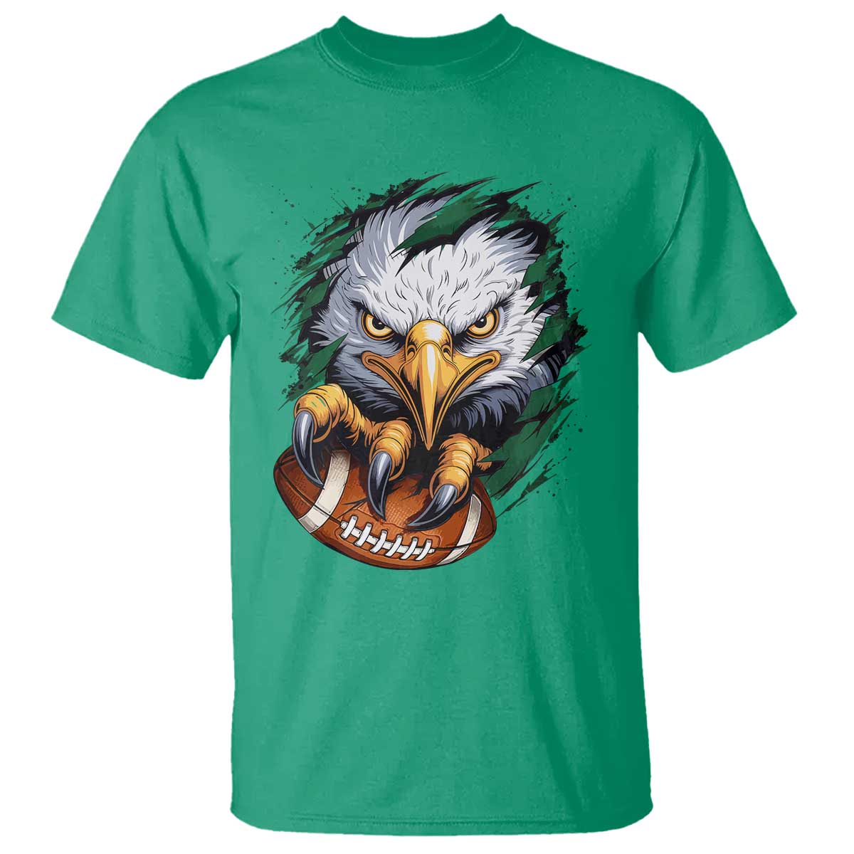 PFE Football Game Green Sport Lovers T Shirt TS11 Irish Green Print Your Wear