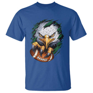 Philadelphia Fan T Shirt Green Eagles Sport Game Day TS11 Royal Blue Print Your Wear