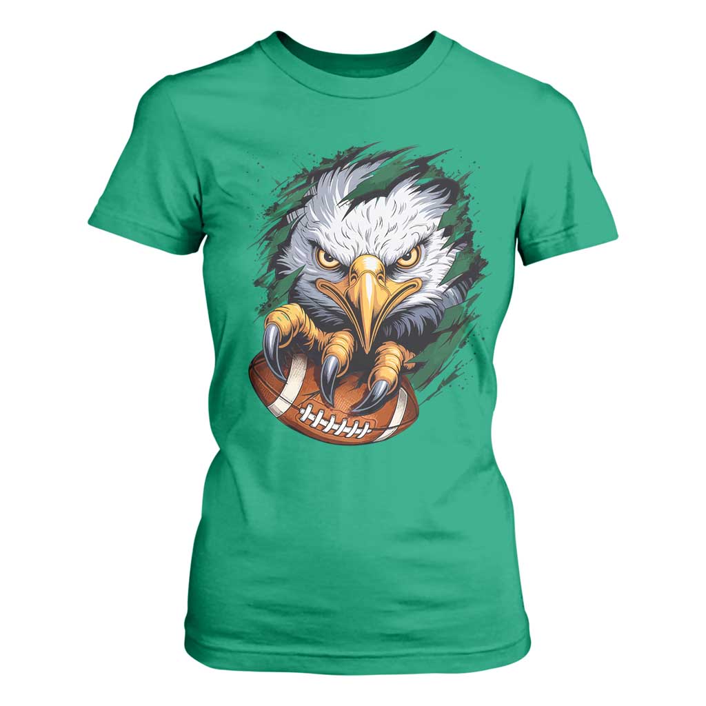 Philadelphia Fan T Shirt For Women Green Eagles Sport Game Day TS11 Irish Green Print Your Wear
