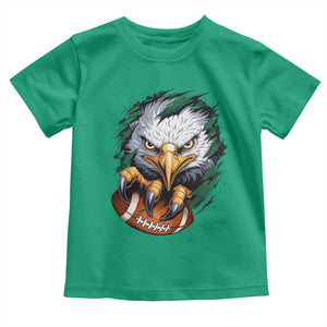 Philadelphia Fan Toddler T Shirt Green Eagles Sport Game Day TS11 Irish Green Print Your Wear