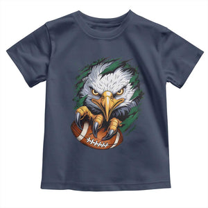 Philadelphia Fan Toddler T Shirt Green Eagles Sport Game Day TS11 Navy Print Your Wear