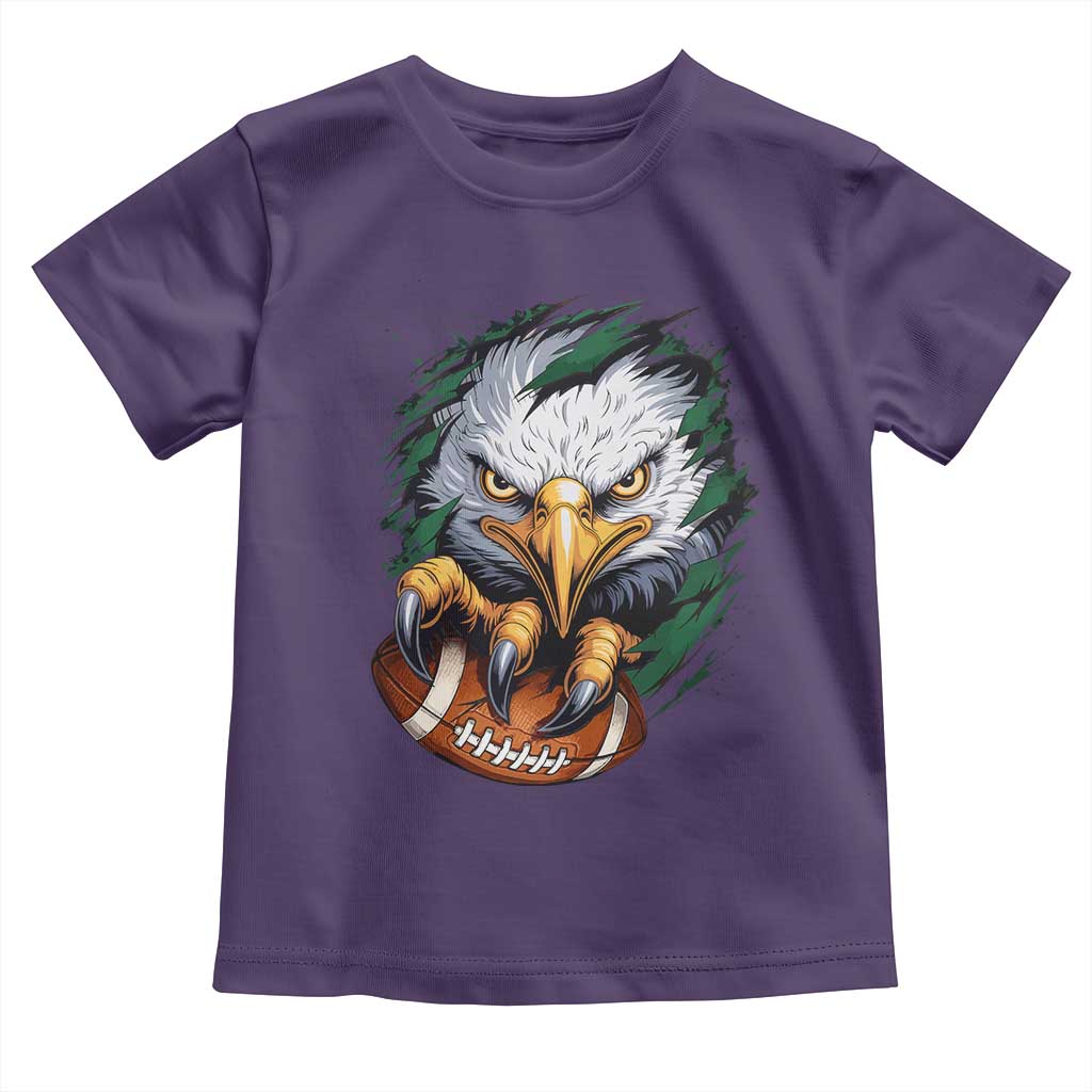 PFE Football Game Green Sport Lovers Toddler T Shirt TS11 Purple Print Your Wear