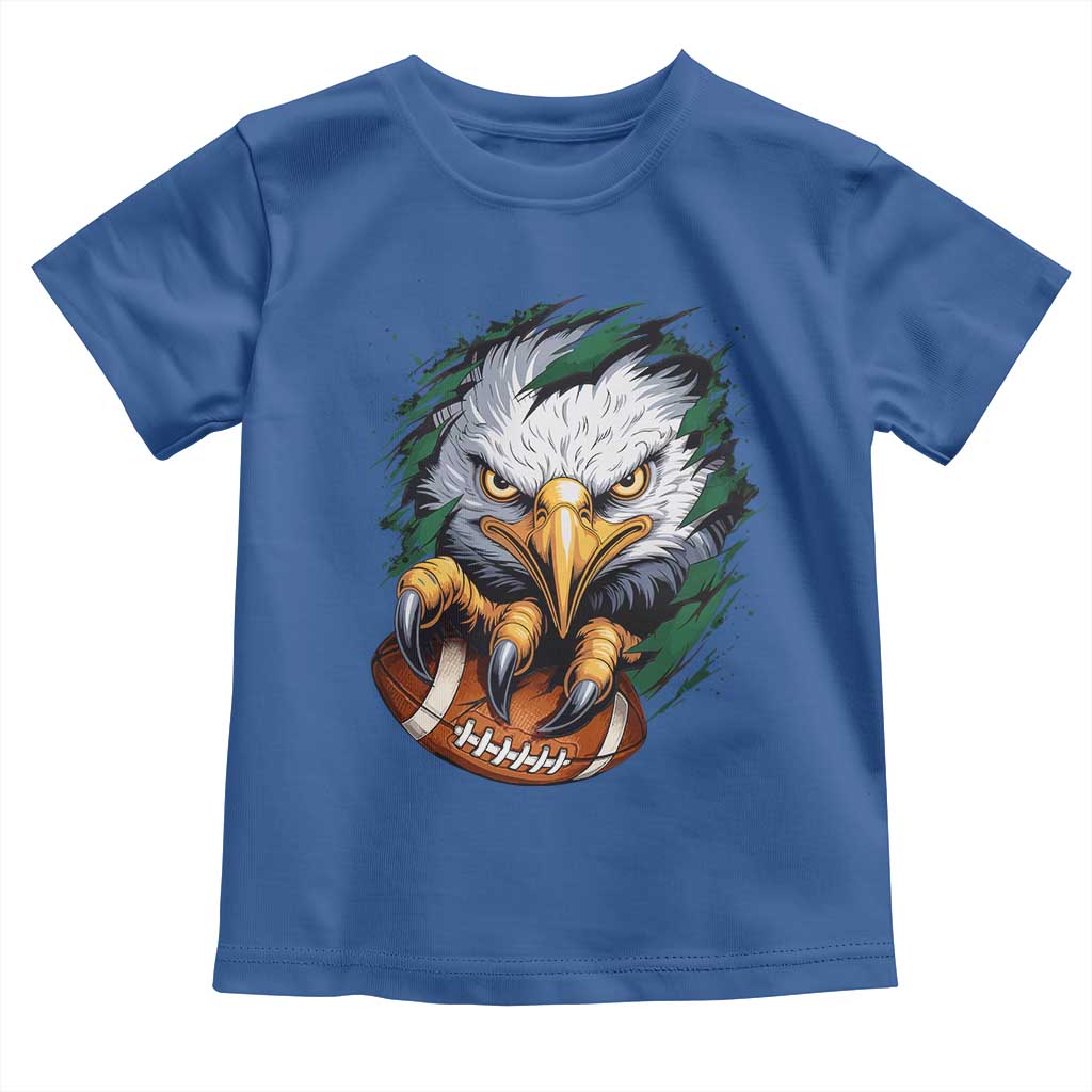 PFE Football Game Green Sport Lovers Toddler T Shirt TS11 Royal Blue Print Your Wear