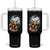 Philadelphia Fan Tumbler With Handle Green Eagles Sport Game Day TS11 One Size: 40 oz Black Print Your Wear