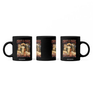 Christ Is Coming Are You Swallowing Coffee Mug Funny Offensive Jesus Christian TS11 Print Your Wear