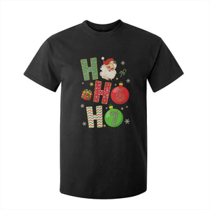 Funny Christmas Santa Ho Ho Ho 67 T Shirt For Kid Six Seven Meme 6 7 Xmas Bauble TS11 Black Print Your Wear