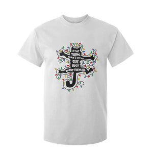 Christmas Movie Fried Pussy Cat T Shirt For Kid If That Thing Had 9 Lives She Just Spent Them All TS11 White Print Your Wear