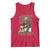 Funny Trump Hunting Tank Top Buck Around And Find Out Camo Hunter TS11 Red Print Your Wear