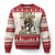 Funny Trump Hunting Ugly Christmas Sweater Buck Around And Find Out Camo Hunter TS11 Red Print Your Wear