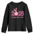 Funny Howdy 2025 Happy New Year Youth Sweatshirt Cowgirl New Year's Eve Party Disco Ball TS11 Black Print Your Wear