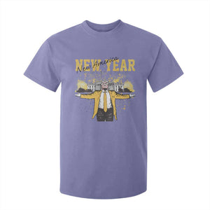 Funny Trump New Year New America 2025 T Shirt For Kid TS11 Violet Print Your Wear