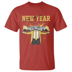 Funny Trump New Year New America 2025 T Shirt TS11 Red Print Your Wear