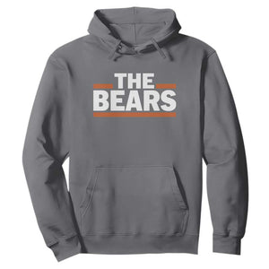 Funny Bears Lover Hoodie Orange Stripes Grizzly Animal TS11 Charcoal Print Your Wear