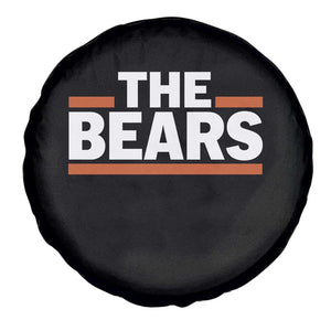 Funny Bears Lover Spare Tire Cover Orange Stripes Grizzly Animal TS11 Print Your Wear