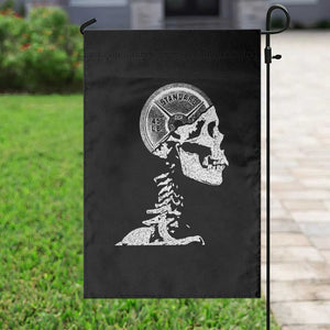 Funny Skeleton 45 lbs Plate Weight Lifting Gym Working Out Garden Flag TS11 Print Your Wear