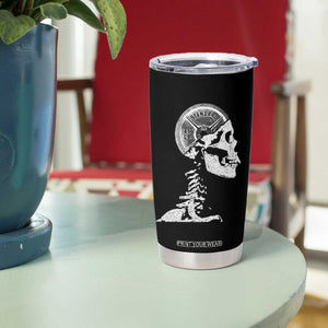 Funny Skeleton 45 lbs Plate Weight Lifting Gym Working Out Tumbler Cup TS11 Print Your Wear