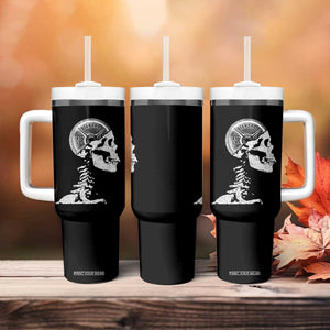 Funny Skeleton 45 lbs Plate Weight Lifting Gym Working Out Tumbler With Handle TS11 Print Your Wear