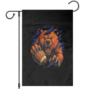 Funny CFB Game Day Garden Flag Football Lover TS11 Black Print Your Wear