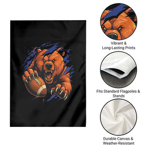 Funny CFB Game Day Garden Flag Football Lover TS11 Print Your Wear