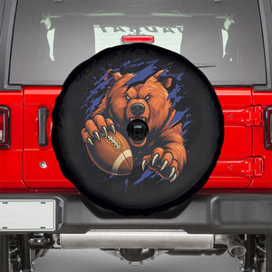 Funny CFB Game Day Spare Tire Cover Football Lover TS11 Black Print Your Wear