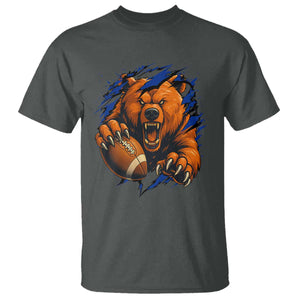 Funny CFB Game Day T Shirt Football Lover TS11 Dark Heather Print Your Wear