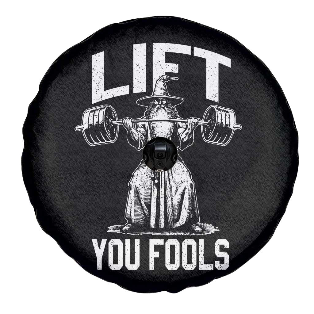 Funny Lift You Fools Spare Tire Cover Swole Wizard Weightlifting Bodybuilding Gym Fitness TS11 Print Your Wear