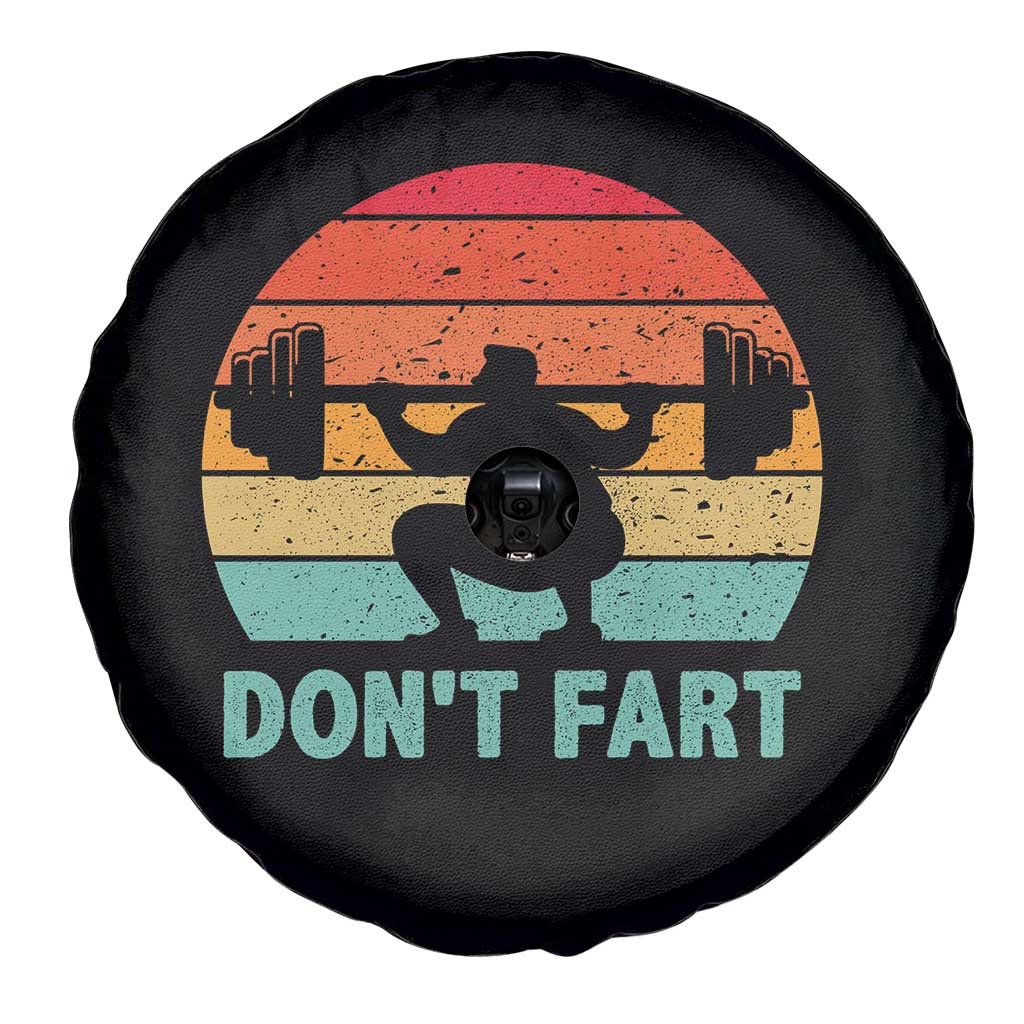 Dont Fart Fitness Gym Workout Weights Squat Humor Spare Tire Cover TS11 Print Your Wear