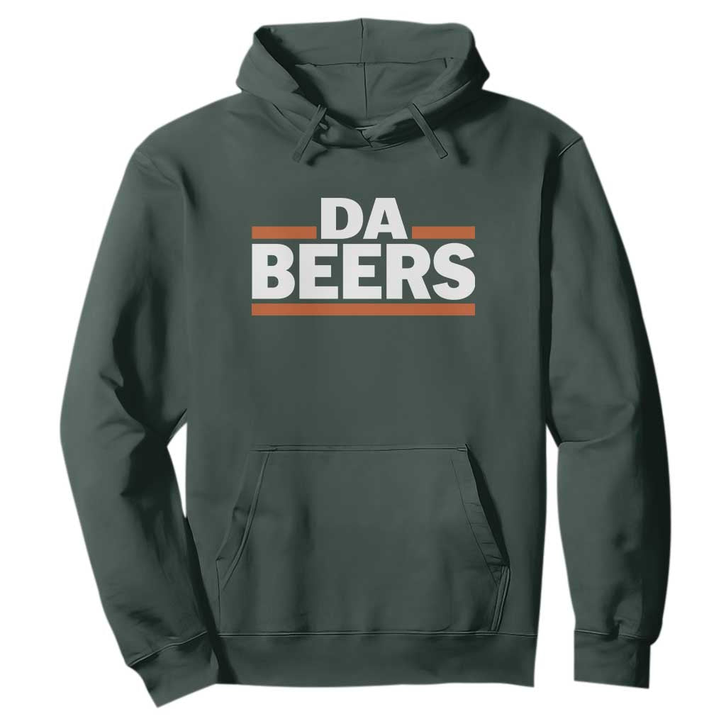 Funny Chicago Beer Lover Hoodie Beer Day Drinking Party TS11 Dark Forest Green Print Your Wear