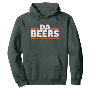 Funny Chicago Beer Lover Hoodie Beer Day Drinking Party TS11 Dark Forest Green Print Your Wear