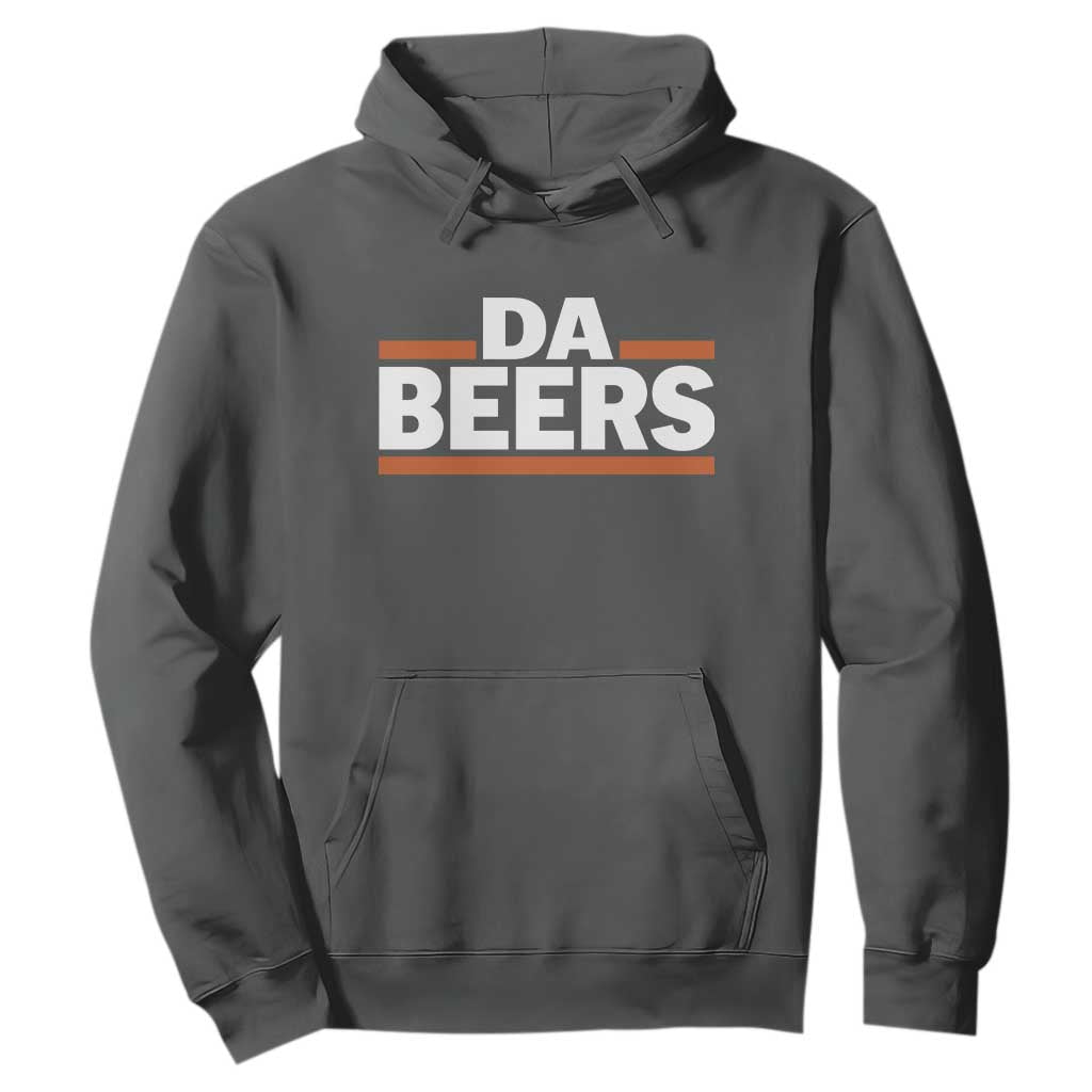 Funny Chicago Beer Lover Hoodie Beer Day Drinking Party TS11 Dark Heather Print Your Wear