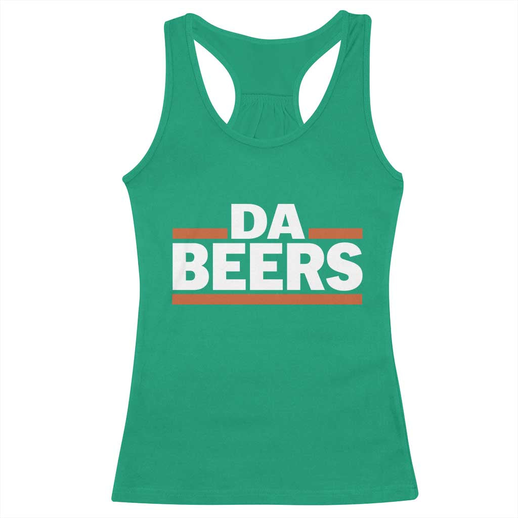 Funny Chicago Beer Lover Racerback Tank Top Beer Day Drinking Party TS11 Irish Green Print Your Wear